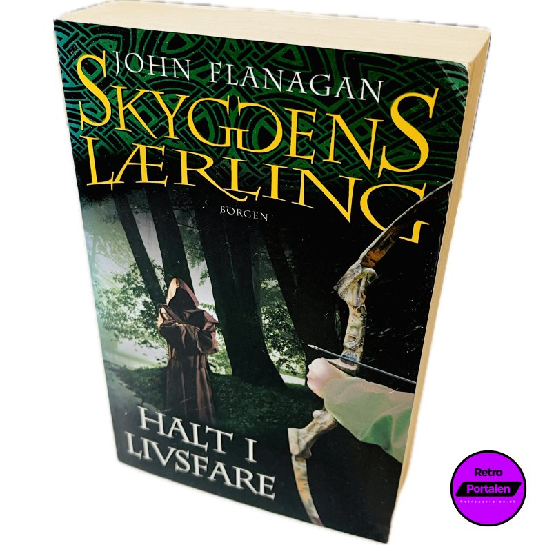 Skyggens L�rling 9: Halt I Livsfare Af John Flanagan (Bog Er P� Dansk)