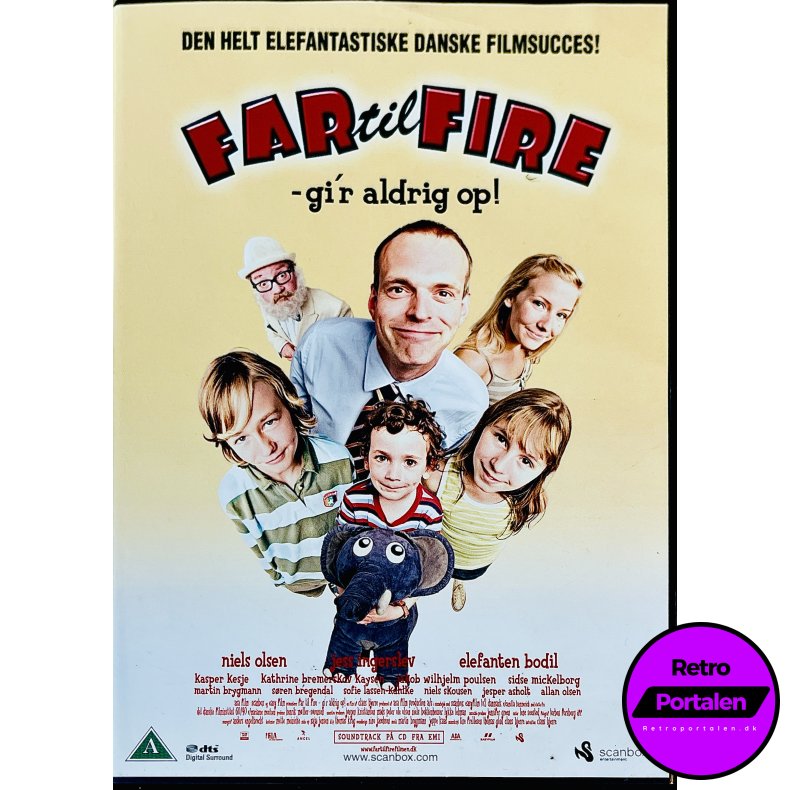 Far Til Fire Gir Aldrig Op (DVD)