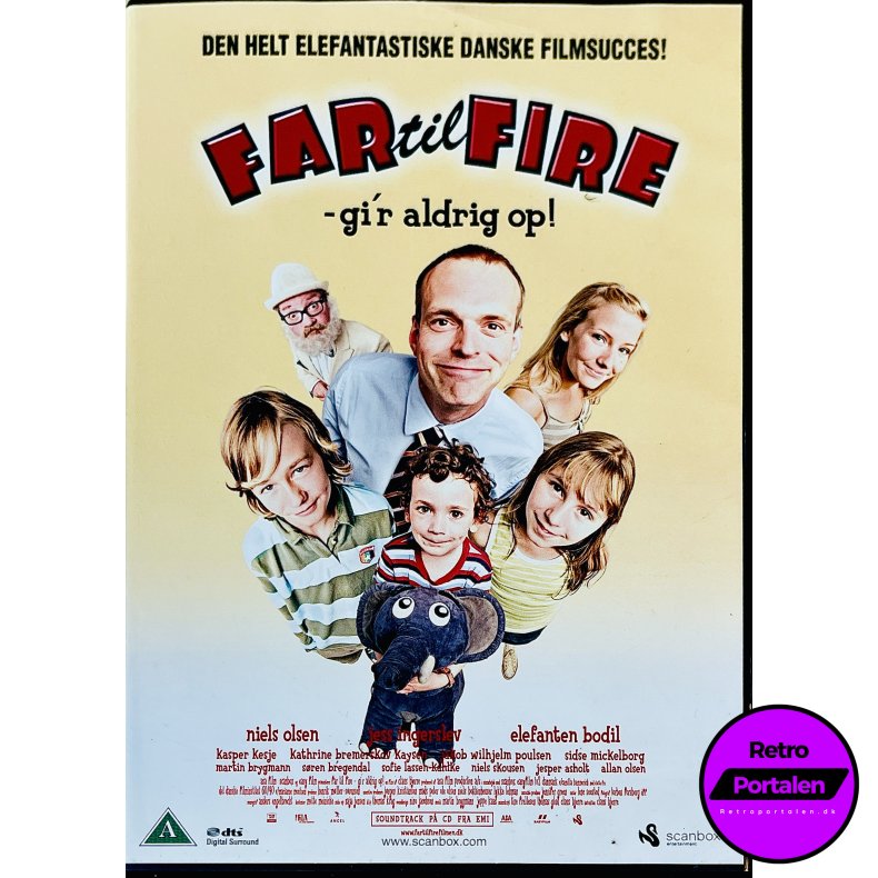 Far Til Fire Gir Aldrig Op (DVD)