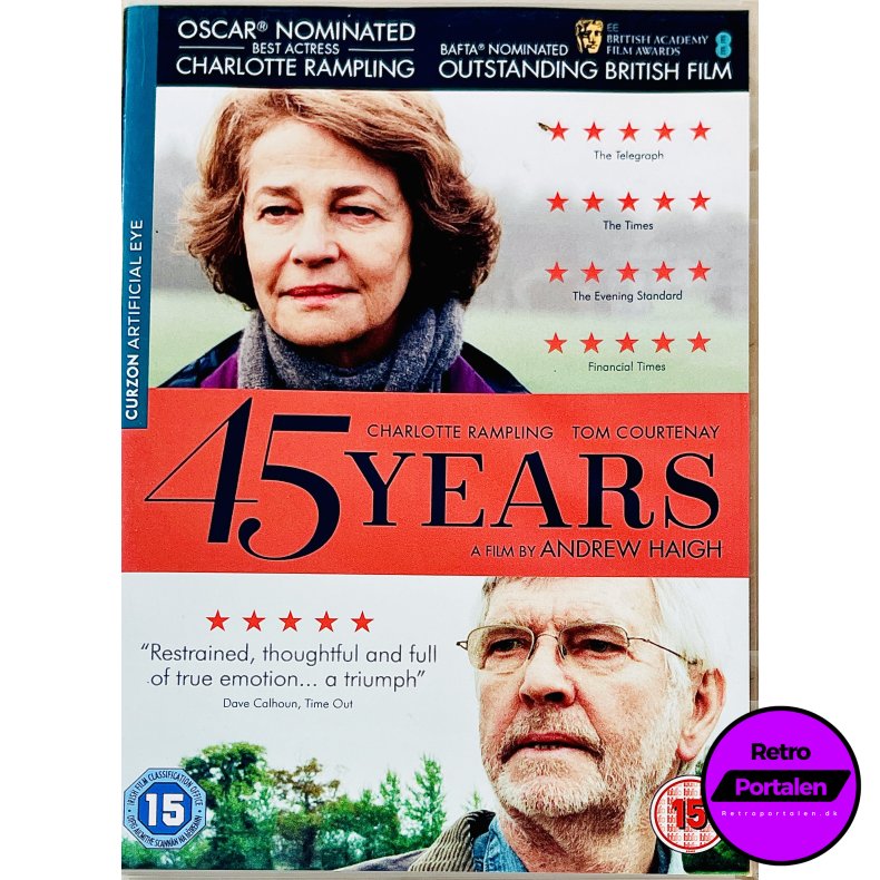 45 Years (Charlotte Rampling) (DVD)