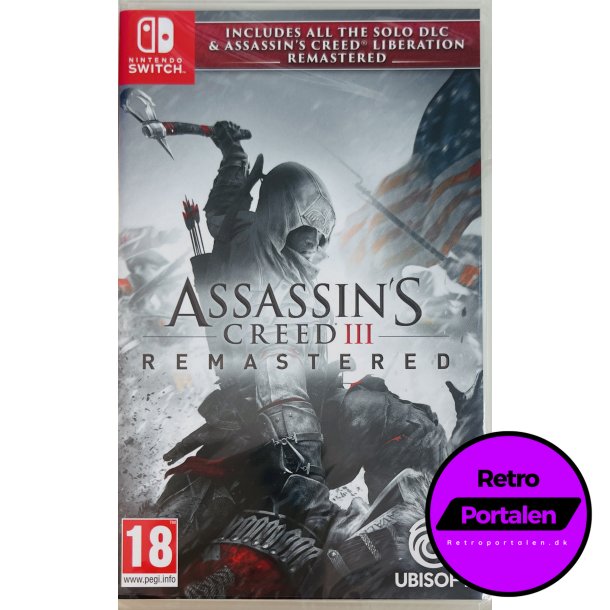 Assassins Creed 3 + Liberation HD Remastered (NY) (Switch)