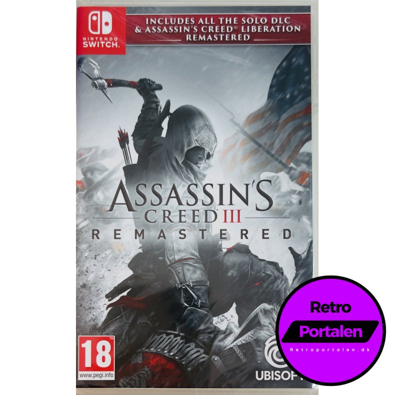 Assassins Creed 3 + Liberation HD Remastered (NY) (Switch)