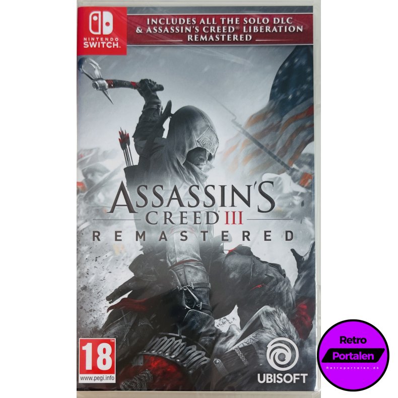 Assassins Creed 3 + Liberation HD Remastered (NY) (Switch)