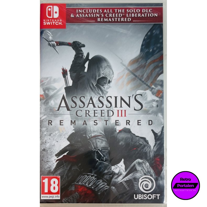Assassins Creed 3 + Liberation HD Remastered (NY) (Switch)
