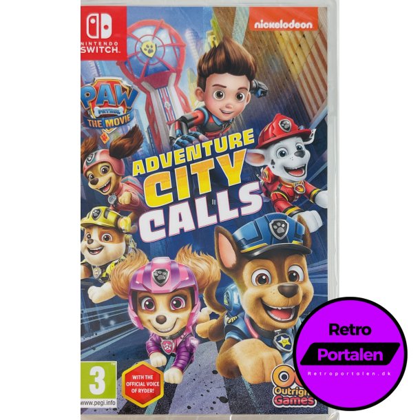 PAW Patrol The Movie Adventure City Calls (NY) (Switch)