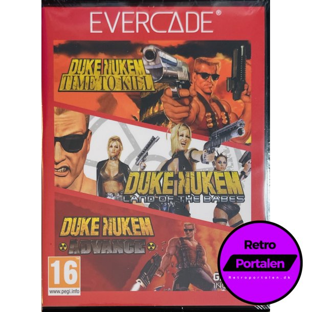 Blaze Evercade Red Cart 34: Duke Nukem Col. 2 (NY) (Evercade)