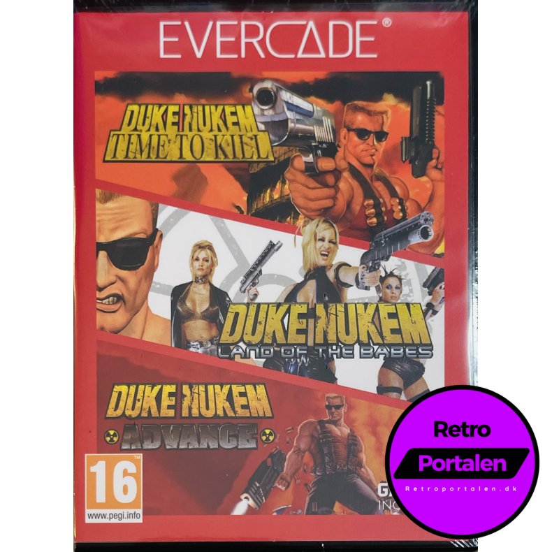 Blaze Evercade Red Cart 34: Duke Nukem Col. 2 (NY) (Evercade)