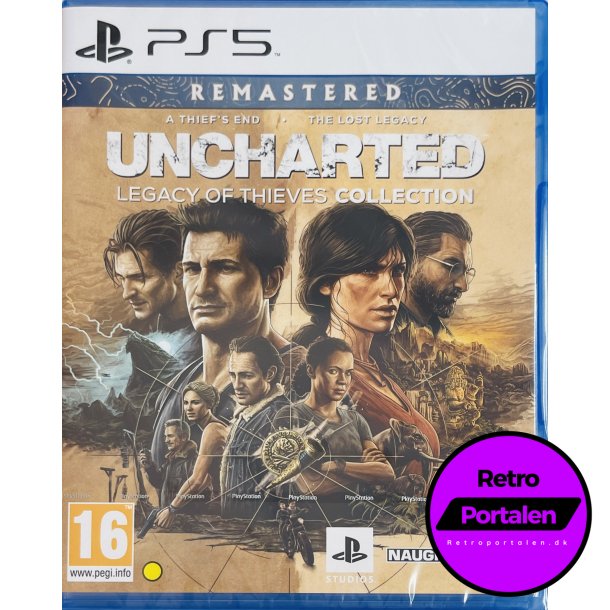 Uncharted: Legacy Of Thieves Collection (NY) (PS5)