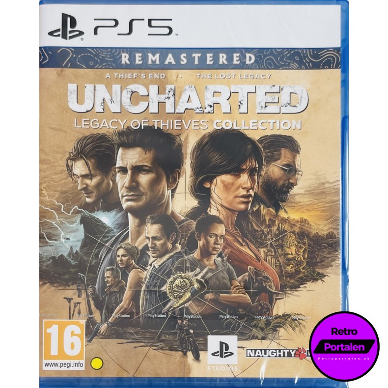 Uncharted: Legacy Of Thieves Collection (NY) (PS5)