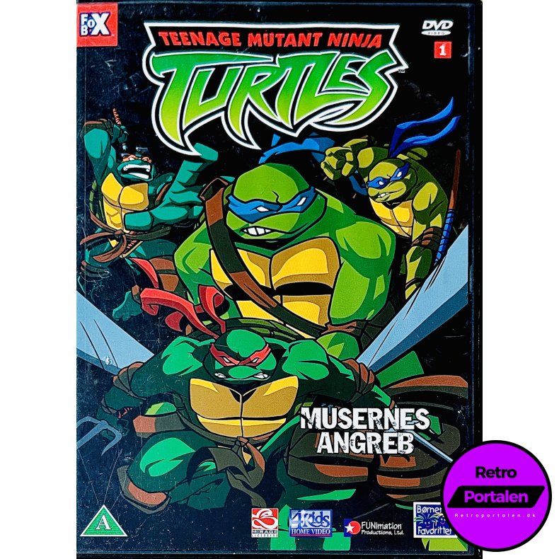 Teenage Mutant Ninja Turtles: Musernes Angreb Nr. 1 (DVD)