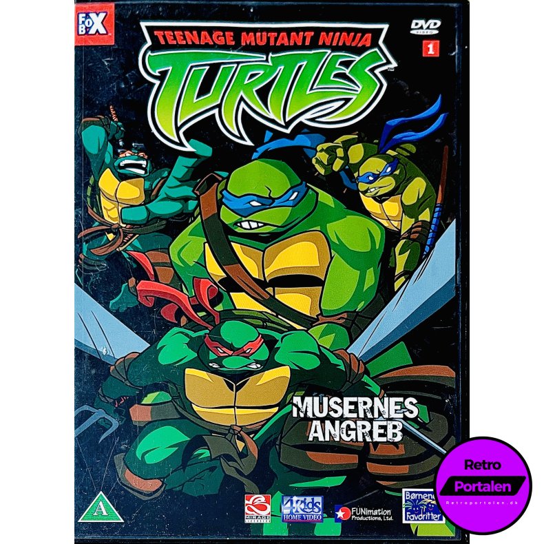 Teenage Mutant Ninja Turtles: Musernes Angreb Nr. 1 (DVD)