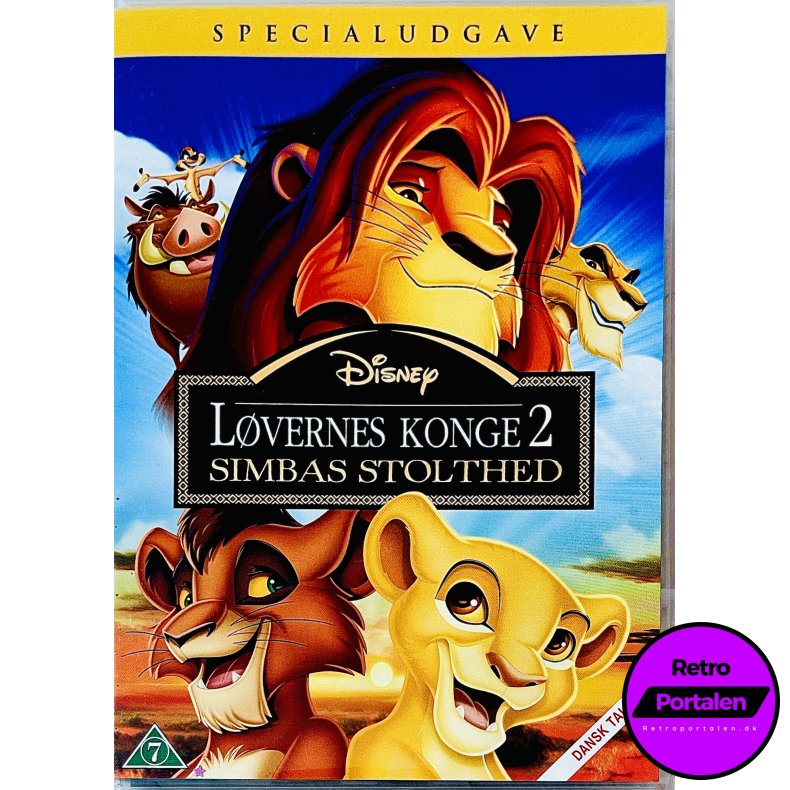 L�vernes Konge 2: Simbas Stolthed (DVD)