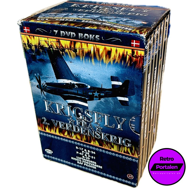 Krigsfly Fra 2. Verdenskrig (7 DVD Boks) (DVD)