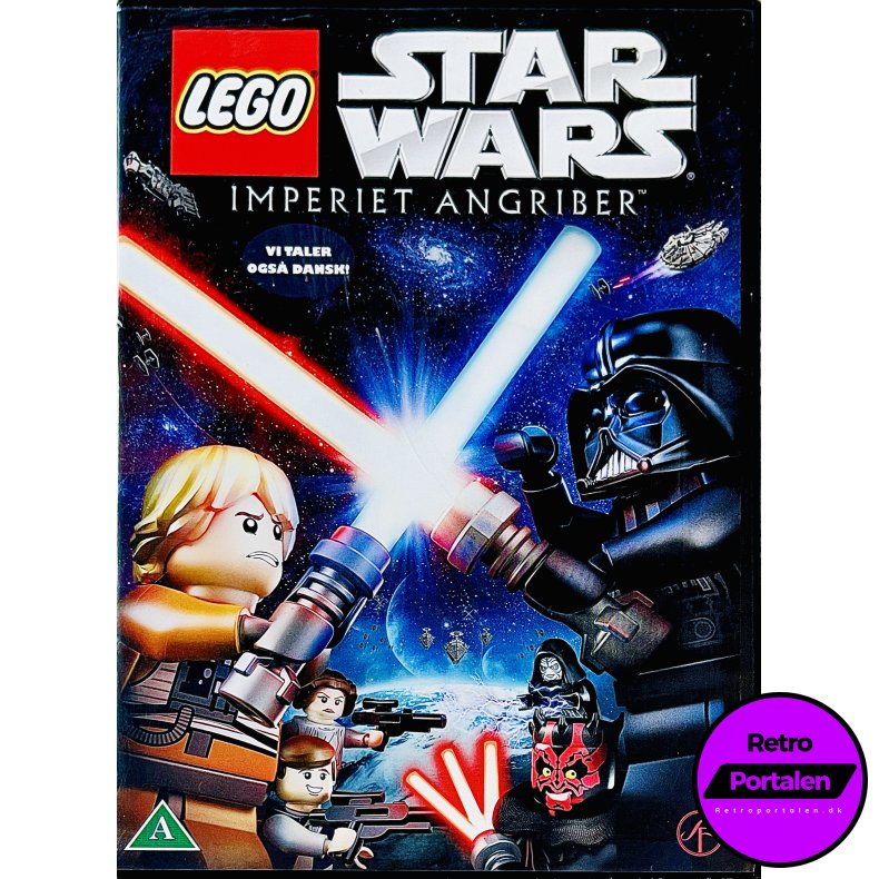 LEGO Star Wars: Imperiet Angriber (Dansk Tale) (DVD)