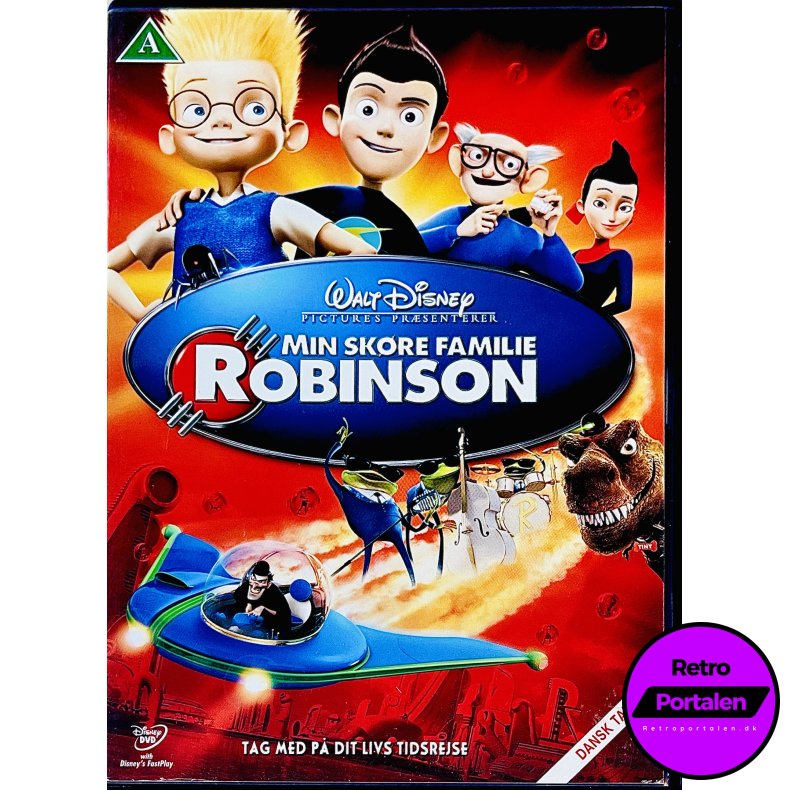 Min Sk�re Familie Robinson (Meet The Robinsons) (Dansk Tale) (DVD)
