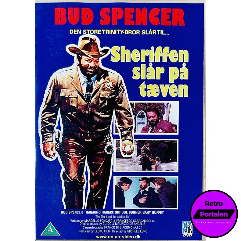 Sheriffen Sl�r P� T�ven (Bud Spencer) (The Sherif And The Satelite Kid) (DVD)