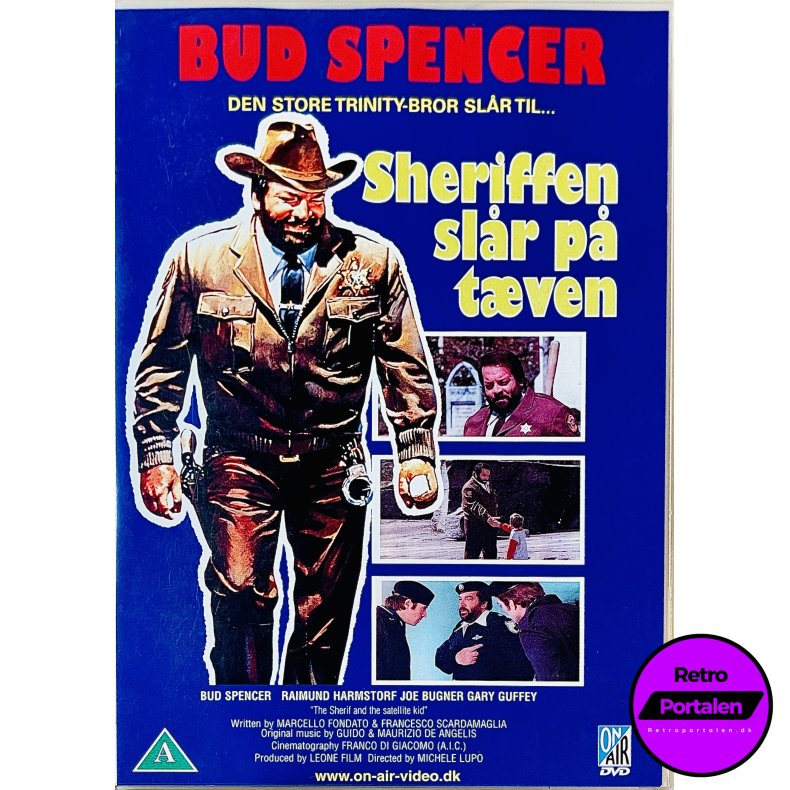 Sheriffen Slr P Tven (Bud Spencer) (The Sherif And The Satelite Kid) (DVD)