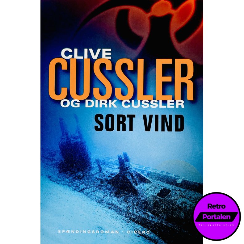Sort Vind Af Clive Cussler &amp; Dirk Cussler (Bog Er P� Dansk)