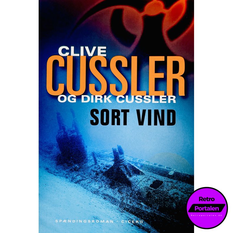 Sort Vind Af Clive Cussler &amp; Dirk Cussler (Bog Er P� Dansk)