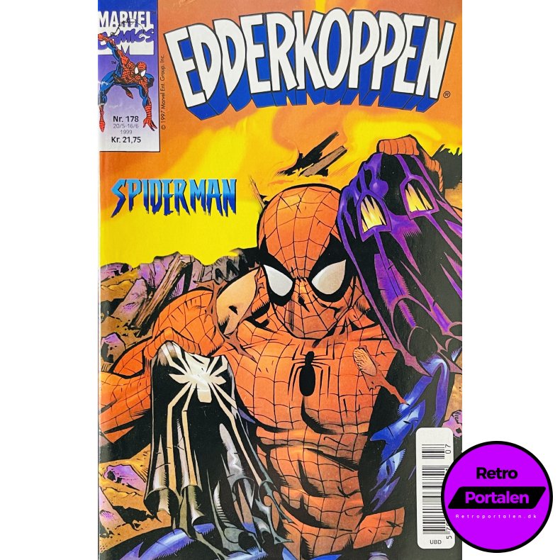 Edderkoppen 1999 Nr. 178 (Dansk) (Marvel) (Tegneserie)