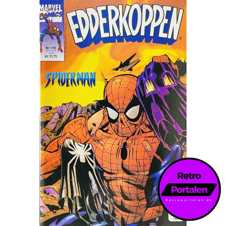 Edderkoppen 1999 Nr. 178 (Dansk) (Marvel) (Tegneserie)