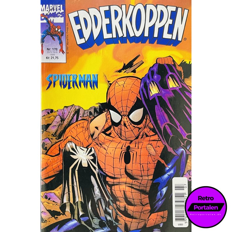 Edderkoppen 1999 Nr. 178 (Dansk) (Marvel) (Tegneserie)