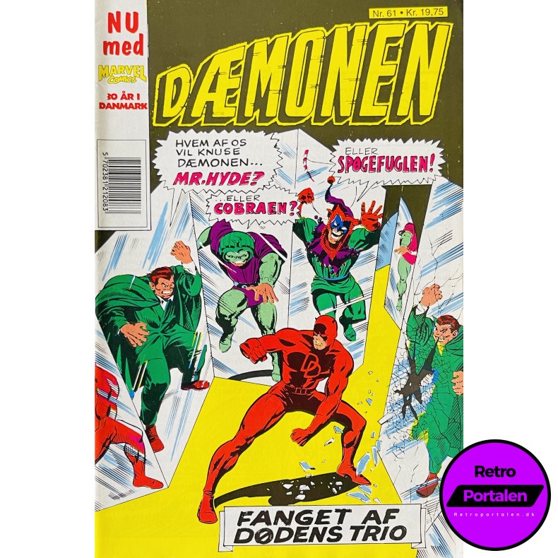 D�monen 1997 Nr. 61 (Dansk) (Marvel Comics) (Tegneserie)