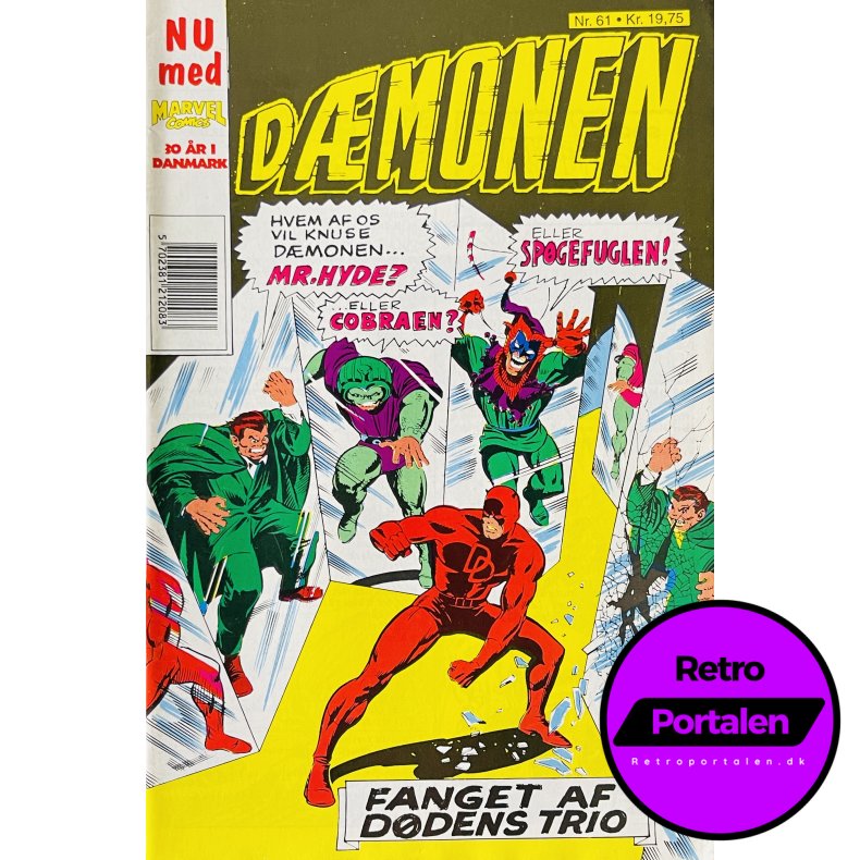 D�monen 1997 Nr. 61 (Dansk) (Marvel Comics) (Tegneserie)