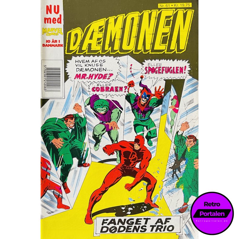 Dmonen 1997 Nr. 61 (Dansk) (Marvel Comics) (Tegneserie)