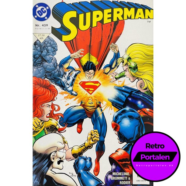 Superman 1998 Nr. 439 (Dansk) (DC) (Tegneserie)