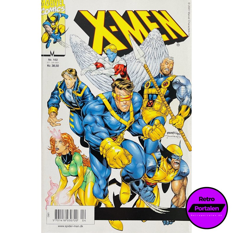X-Men 2001 Nr. 102 (Dansk) (Marvel) (Tegneserie)