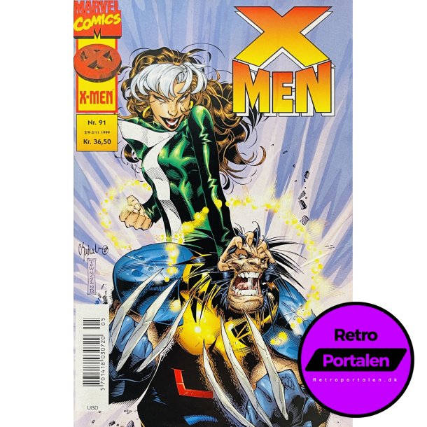 X-Men 1999 Nr. 91 (Dansk) (Marvel Comics) (Tegneserie)