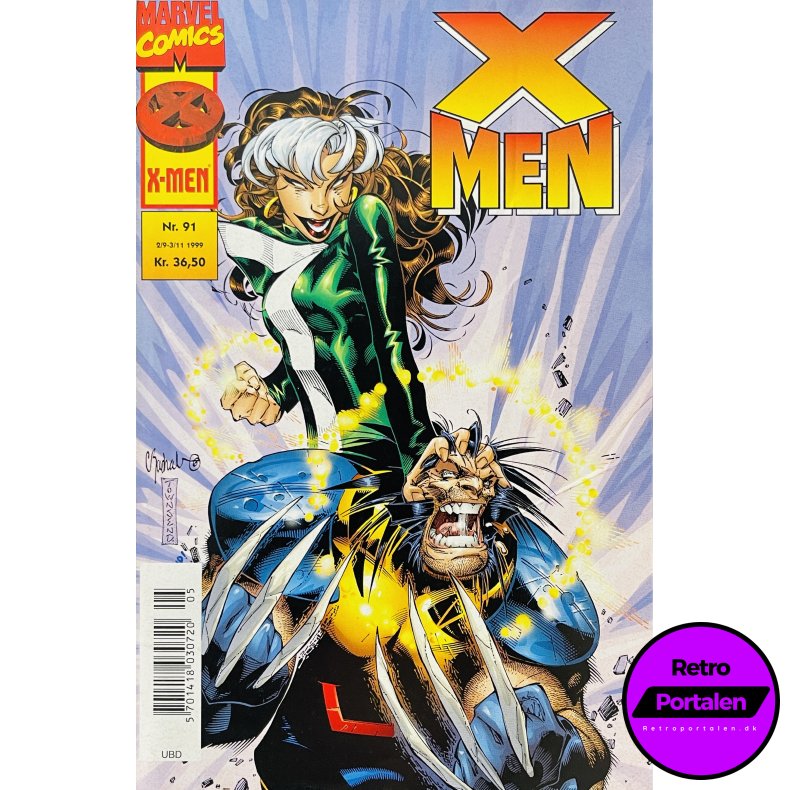 X-Men 1999 Nr. 91 (Dansk) (Marvel Comics) (Tegneserie)