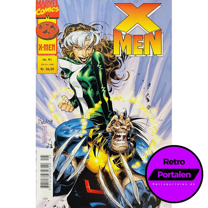 X-Men 1999 Nr. 91 (Dansk) (Marvel Comics) (Tegneserie)