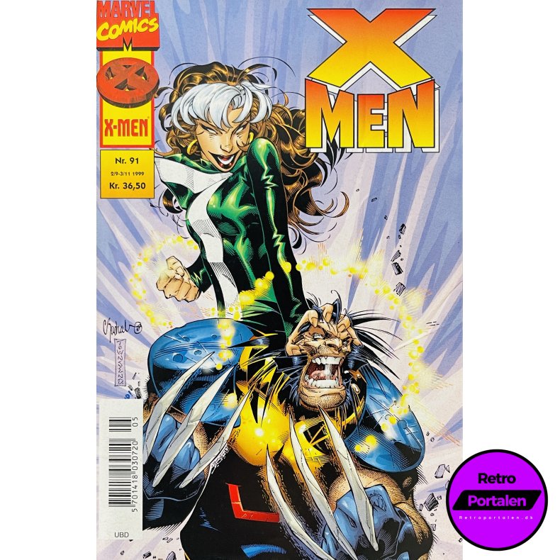 X-Men 1999 Nr. 91 (Dansk) (Marvel Comics) (Tegneserie)