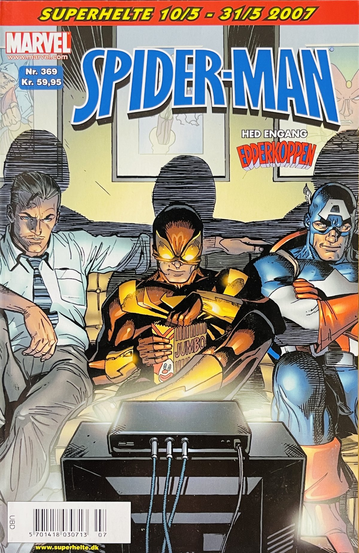 Spider-Man / Edderkoppen 2007 Nr. 369 (Dansk) (Marvel) (Tegneserie) - 隸 ...
