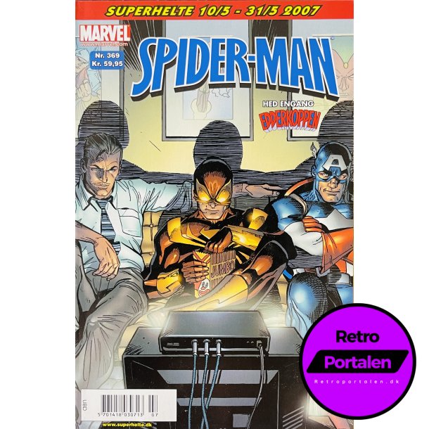 Spider-Man / Edderkoppen 2007 Nr. 369 (Dansk) (Marvel) (Tegneserie)
