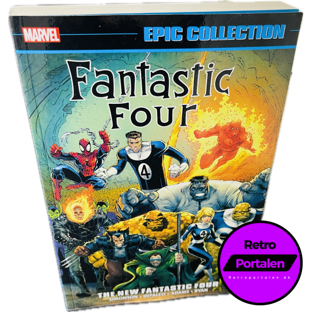 Fantastic Four: The New Fantastic Four (Epic Collection) (Engelsk) (Marvel) (Tegneserie)