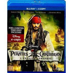Pirates Of The Caribbean: I Ukendt Farvand (Blu-Ray)