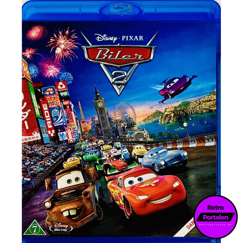 Biler 2 (Disney / Pixar) (Blu-Ray)