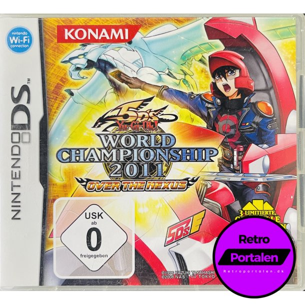 Yu-Gi-Oh! 5Ds World Championship 2011: Over the Nexus (Tysk Cover/manual-Engelsk spil)(Nintendo DS)