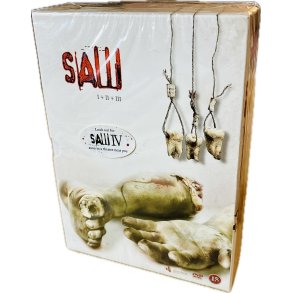 Saw I + II + III (3 Film Boks) (NY) (DVD)