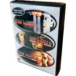 Die Hard + Die Hard 2 + Die Hard Mega Hard (Alle 3 Film Boks) (DVD)