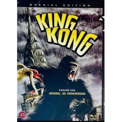 King Kong (Special Edition) (B�de Original Og Farveversion) (NY) (DVD)