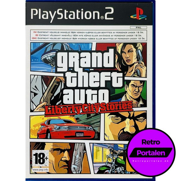 Grand Theft Auto: Liberty City Stories (PS2)
