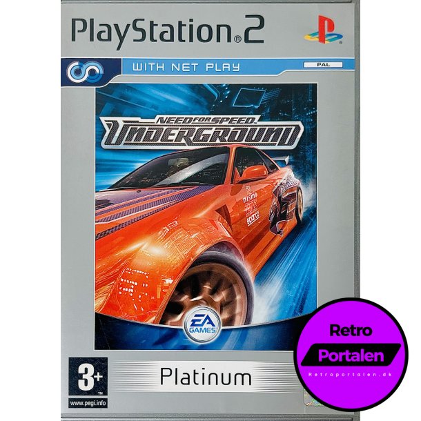 Need For Speed Underground (Platinum) (PS2)