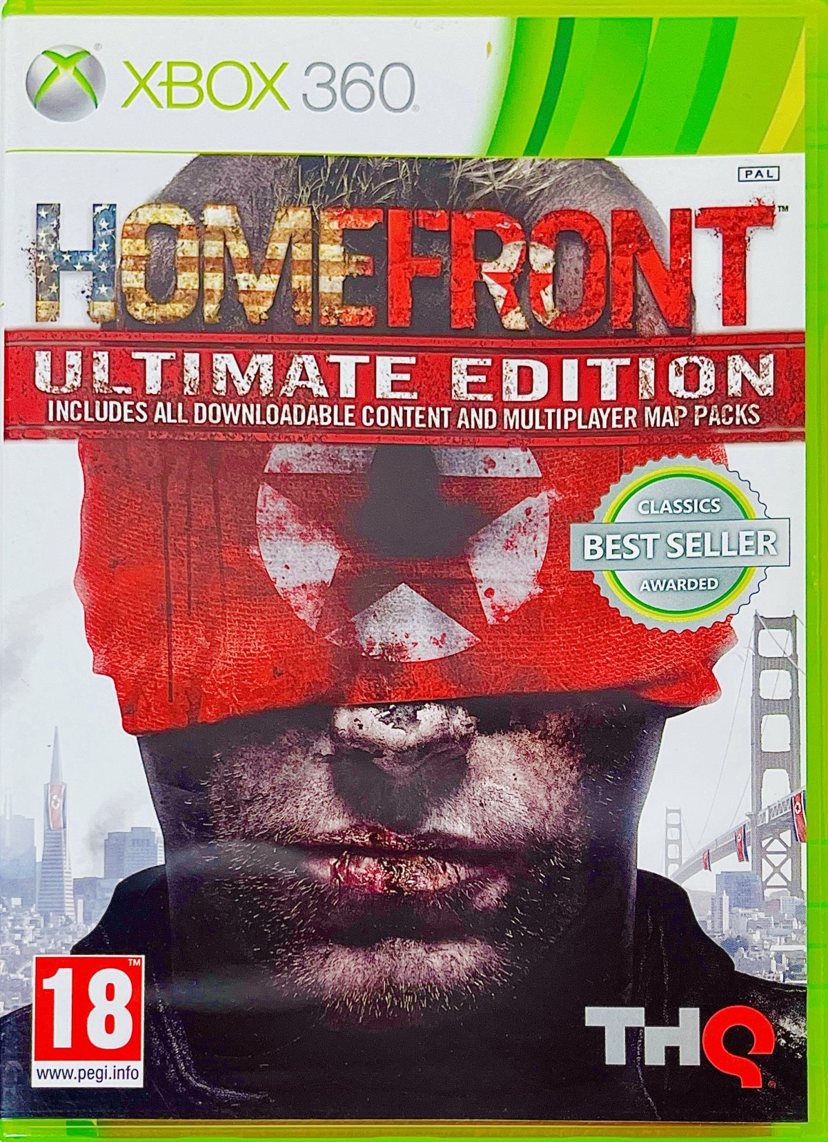 Jeu HOMEFRONT Pour Xbox 360 - Version Française PAL - Très Bon état