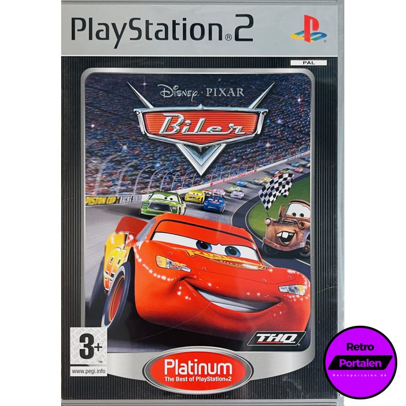 Disney Pixar Biler (Platinum) (PS2)