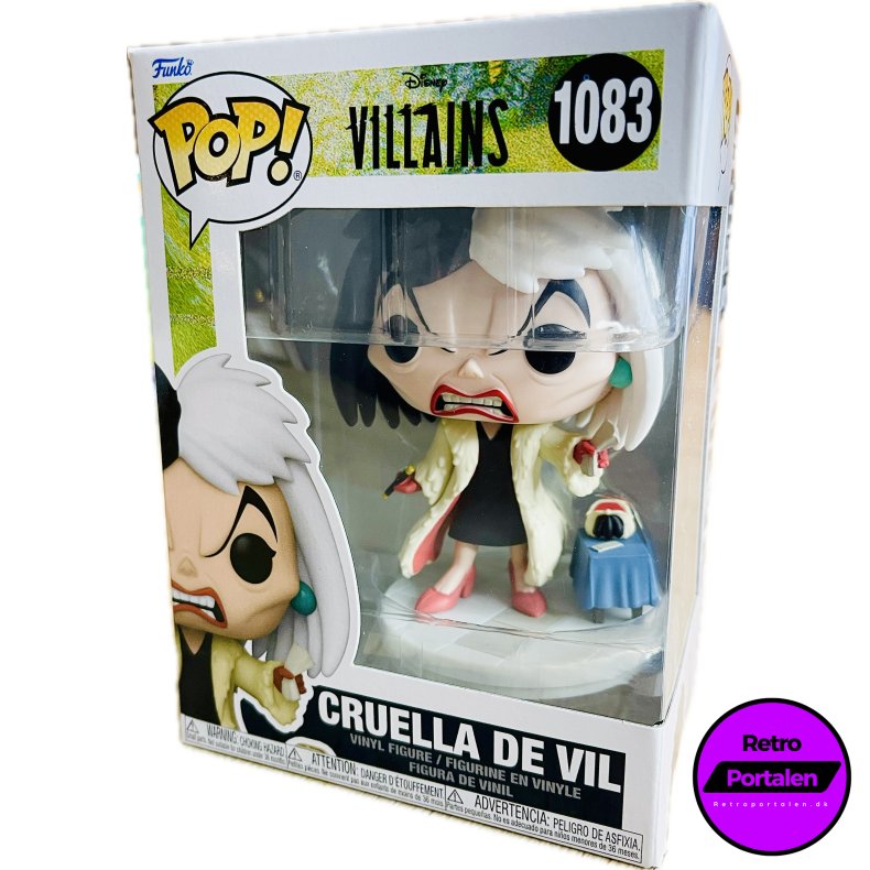 Funko POP! - Disney Villains: Cruella De Vil (Nr. 1083) (889698573498) (NY)