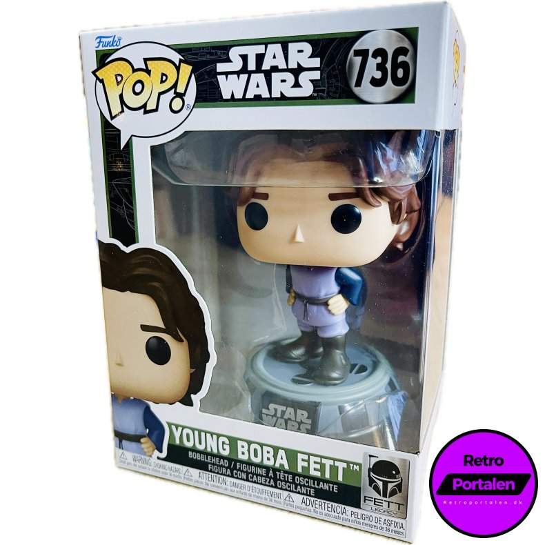 Funko POP! - Star Wars: Young Boba Fett (Nr. 736) (889698827249) (NY)